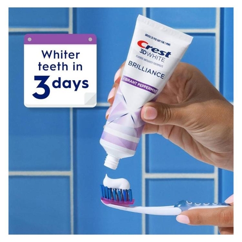 Kem Đánh Răng Crest 3D White Advanced Whitening 147g