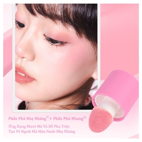 Má Hồng Kem Veecci Water Light Ửng Hồng Căng Bóng