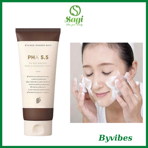 Sữa Rửa Mặt Byvibes Wonder Bath PHA 5.5 150ml