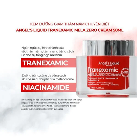 ANGELS LIQUID - Kem Dưỡng Tranexamic ĐỎ 50ml