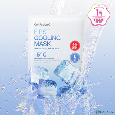 Cell Fusion C. mặt nạ giấy cooling 27g - xanh dương
