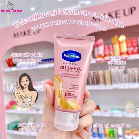 [mini] Lotion dưỡng thể trắng da body Vaseline 10x mini 70ml