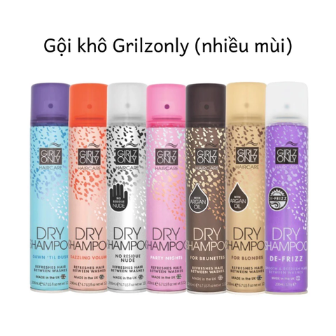 Dầu Gội Khô Girlz Only