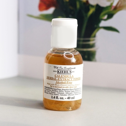 [mini 40ml] Toner Hoa Cúc KIEHL'S Calendula Herbal Extract cân bằng độ ẩm và sạch sâu 40ml