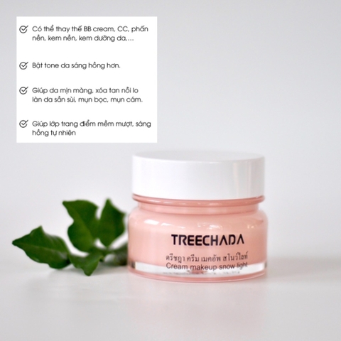 TREECHADA. kem dưỡng nâng tone makeup 50g