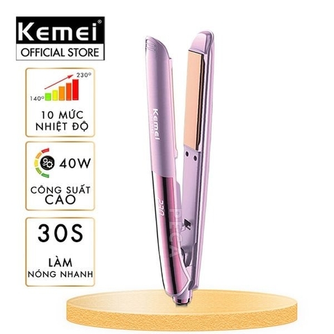 Máy Duỗi Tóc Kemei