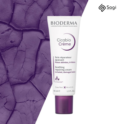 Kem Dưỡng Phục Hồi da Bioderma Cicabio Creme 40ml