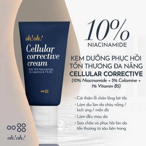 Kem Dưỡng Phục Hồi Da Oh Oh Cellular Corrective Cream 30ml - Nhập Khẩu