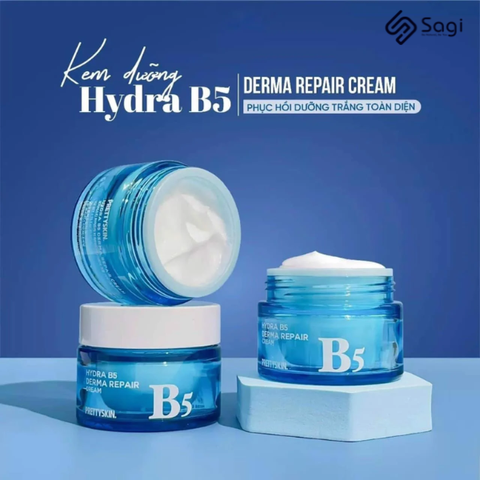Kem Dưỡng Phục Hồi Trắng Da PrettySkin Hydra B5 52ml