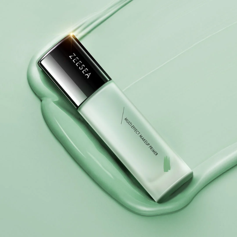 Kem Lót Trang Điểm Kiềm Dầu, Nâng Tông Tự Nhiên, Che Khuyết Điểm, Làm Mịn Da Zeesea Multi-Effect Makeup Primer A02 Green (Màu xanh lá)