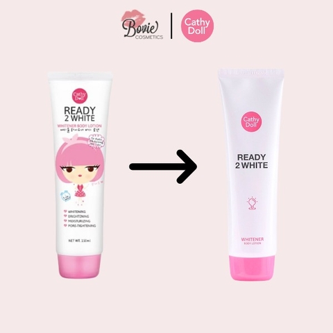 Lotion Dưỡng Trắng Da Body Cathy Doll Ready 2 White 150ml