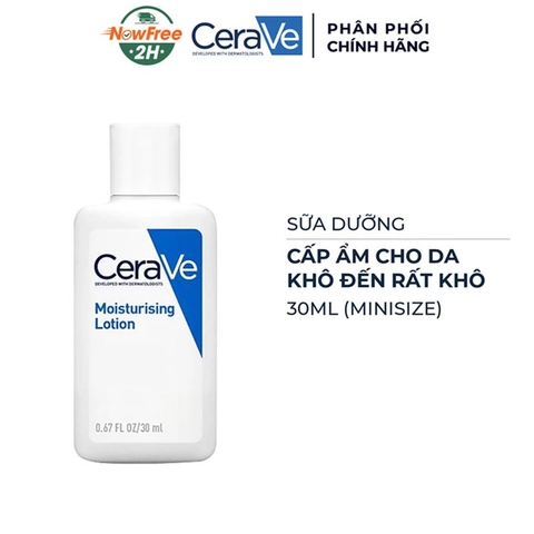 [Mini] Lotion Dưỡng Ẩm CeraVe Moisturising Lotion 30ml