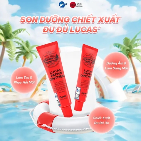 [15g] Son Dưỡng Đa Năng Lucas 15g