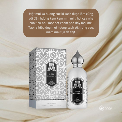 Nước Hoa Unisex Attar Collection Musk Kashmir chiết 10ml