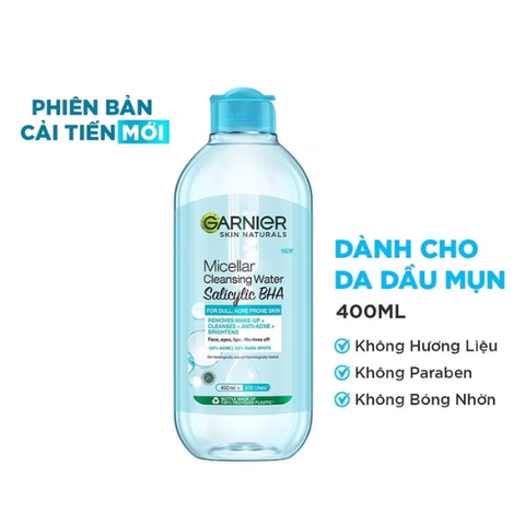 Nước Tẩy Trang Garnier 400ml BHA