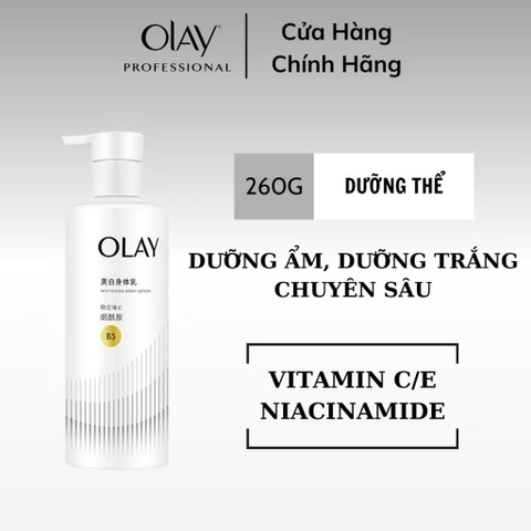 Dưỡng Thể OLAY Body Cellscience B3+Vitamin C 260g (Mẫu Mới)