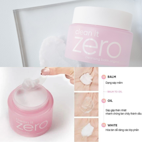 [50ml] Sáp tẩy trang Banila Co Clean It Zero Cleansing Balm Original 50ml