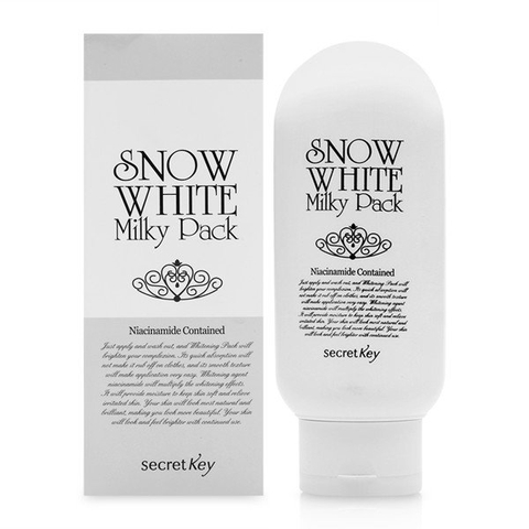 Mặt Nạ Ủ Trắng Da Secret Key Snow White Milky Pack