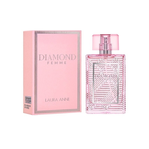 Nước hoa Laura Anne Diamond Femme Hồng
