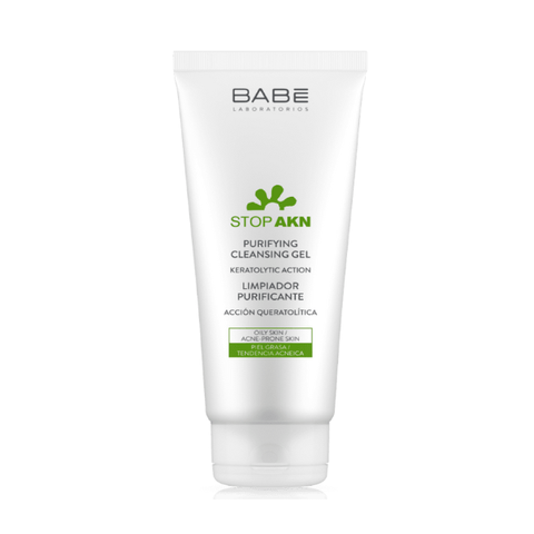 Sữa Rửa Mặt Babe Stop AKN Purifying Cleansing Gel Cho Da Dầu Mụn