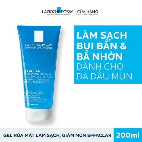 Sữa Rửa Mặt La Roche Posay Effaclar 200ml