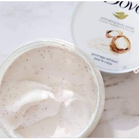 Tẩy Da Chết Body Dove 225ml Macca Đức