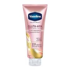 Lotion body Vaseline Gluta Hya 10x DEWY RADIANCE HỒNG