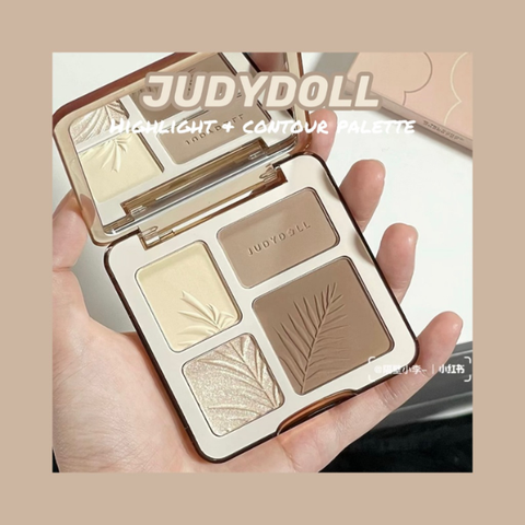 Phấn Tạo Khối & Highlight JudyDoll 4 ô #02