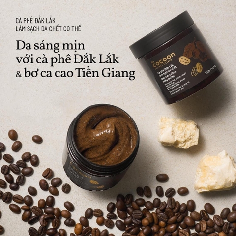 Tẩy Da Chết Cà Phê Body Đắk Lắk Cocoon