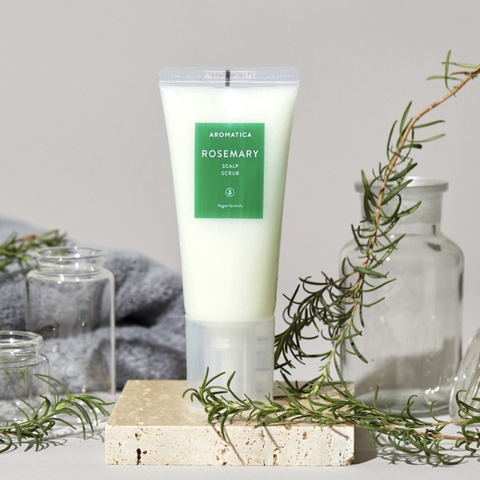 Tẩy Tế Bào Chết Da Đầu Aromatica Từ Hương Thảo Rosemary Scalp Scrub 165g