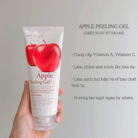 Gel Tẩy Tế Bào Chết Arrahan Hương Táo Đỏ 180ml