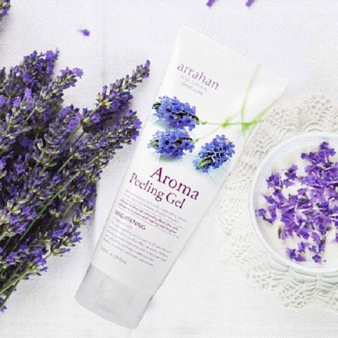 Gel Tẩy Tế Bào Chết Arrahan Hương Hoa Lavender 180ml