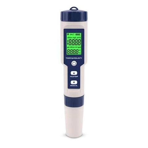 Bút đo kỹ thuật số đa năng, đo độ mặn, độ pH, TDS, EC EZ-9909SP