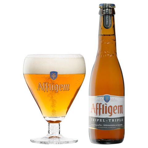 Bia Bỉ Affligem Tripel 9,0% - Chai 330ml - Thùng 24