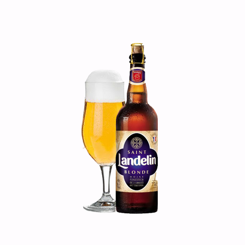 Bia Pháp Saint Landelin Blonde 6.5% – Chai 750ml - Thùng 6