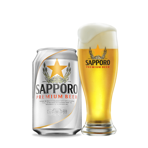 Bia VN Saporo 5,0% - Lon 330ml - Thùng 24