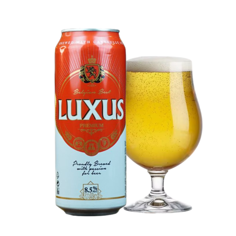 Bia Bỉ Luxus Premium 8,5%  - Lon 500ml - Thùng 24