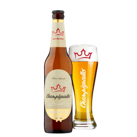 Bia Pháp Champigneulles Continental Lager 5,5% - Chai 330ml - Thùng 24