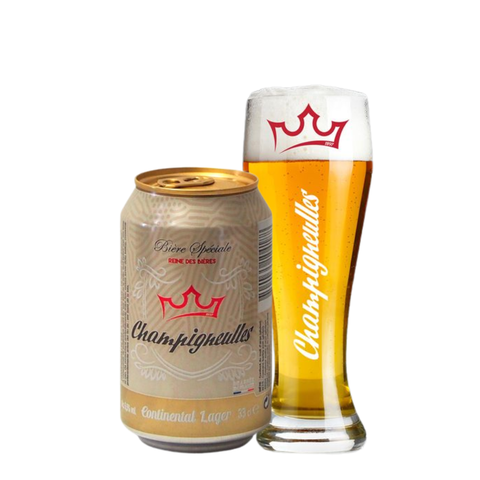 Bia Pháp Champigneulles Continental Lager 5,5% - Lon 330ml - Thùng 24