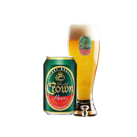 Bia Cambodia Crown 4,5% - Lon 330ml - Thùng 24