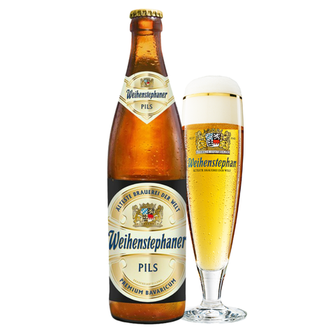Bia Đức Weihenstephaner Pils 5,2% - Chai 500ml - Thùng 20