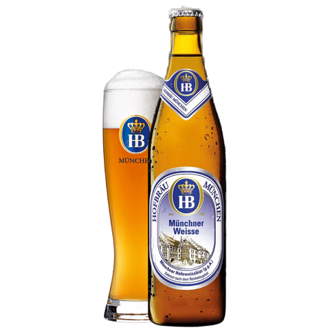 Bia Đức HB Munchen Weisse 5,1% - Chai 500ml - Thùng 20