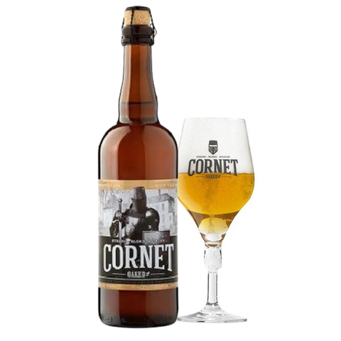 Bia Bỉ Cornet Oaked 8,5% - Chai 750ml - Thùng 6