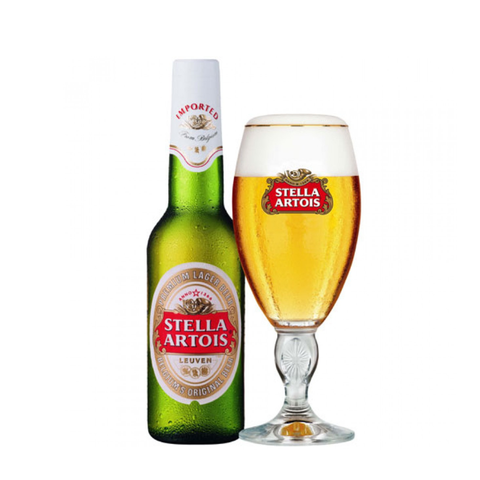 Bia Bỉ Stella Artois 5,0% - Chai 330ml - Thùng 24