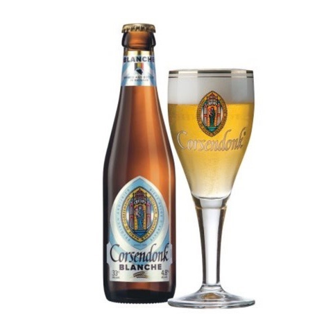 Bia Bỉ Corsendonk Blanche 4,8% – Chai 330ml - Thùng 24