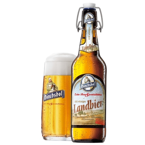 Bia Đức Monchshof Landbier 5,4% - Chai 500ml - Thùng 20