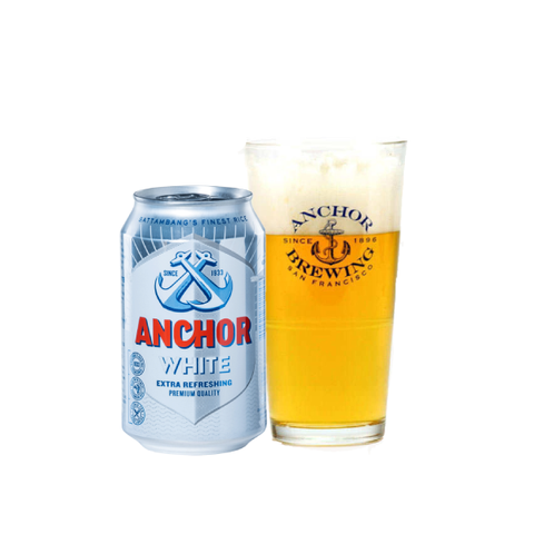 Bia Cambodia Anchor White 4,5% - Lon 330ml - Thùng 24