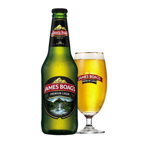 Bia Úc James Boags Lager 4,6% - Chai 375ml - Thùng 24