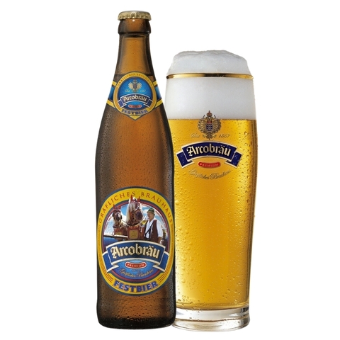 Bia Đức Arcobrau Festbier 5,7% - Chai 500ml - Thùng 20