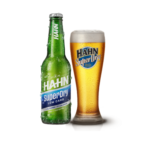 Bia Úc Hahn Dry Lager 4,6% - Chai 330ml - Thùng 24